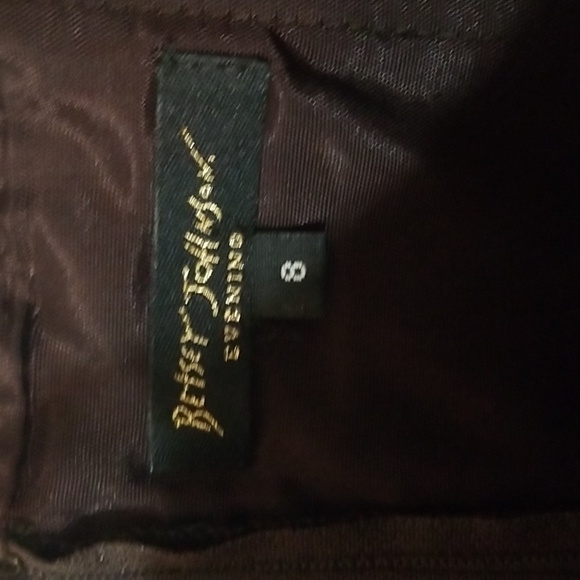 Betsey Johnson Evening Silk Cocktail Dress. Size 8 - Picture 9 of 11